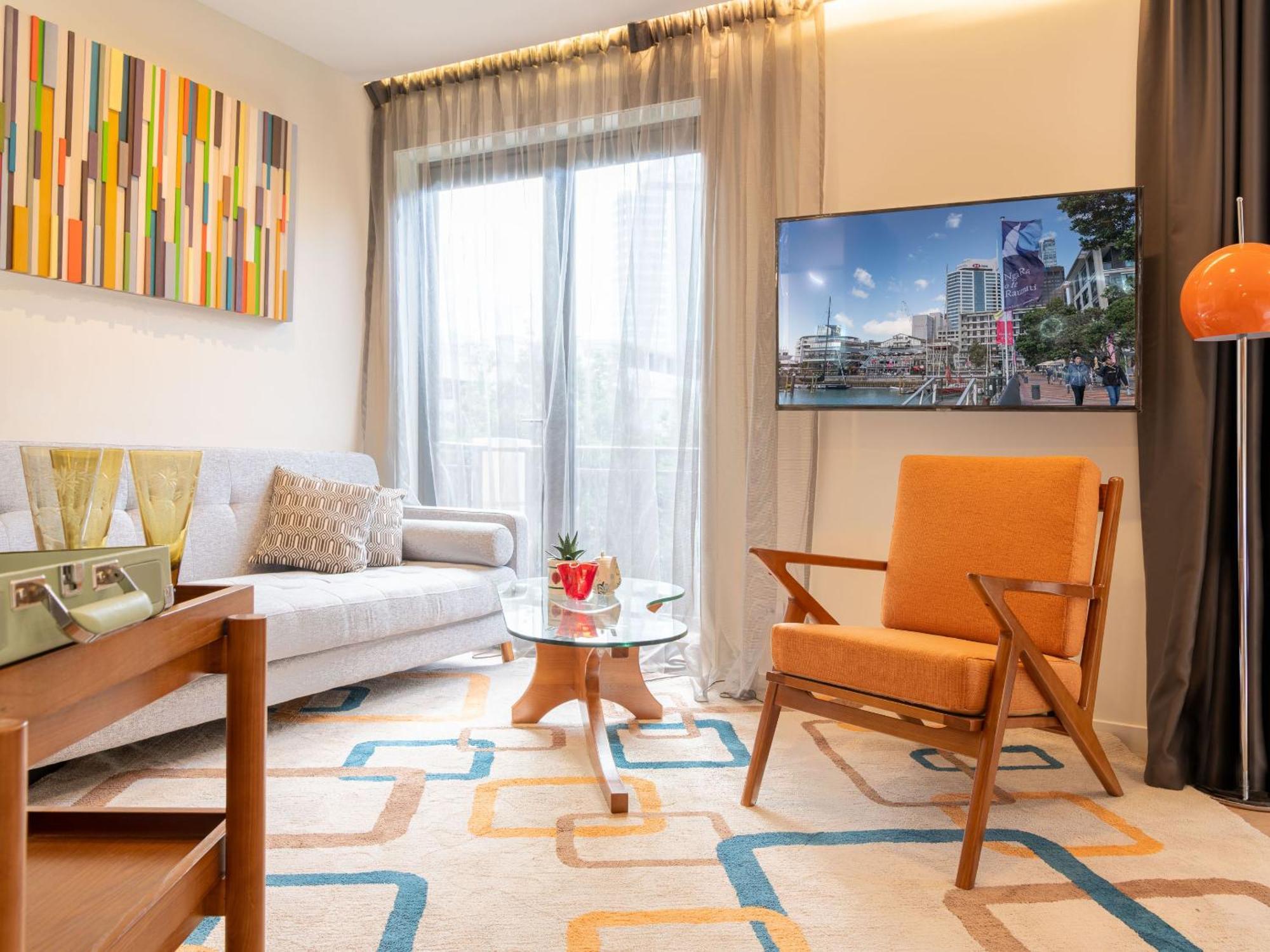Ohtel Auckland 호텔 외부 사진 Living room