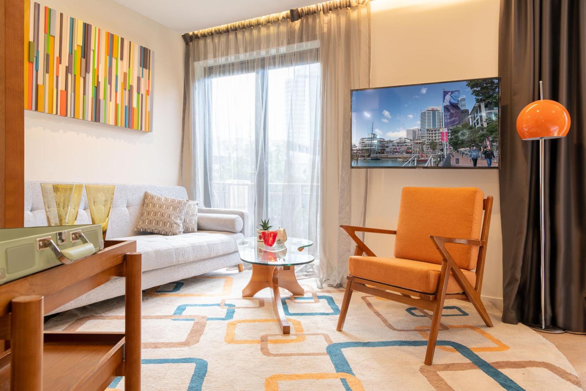 Ohtel Auckland 호텔 외부 사진 Living room