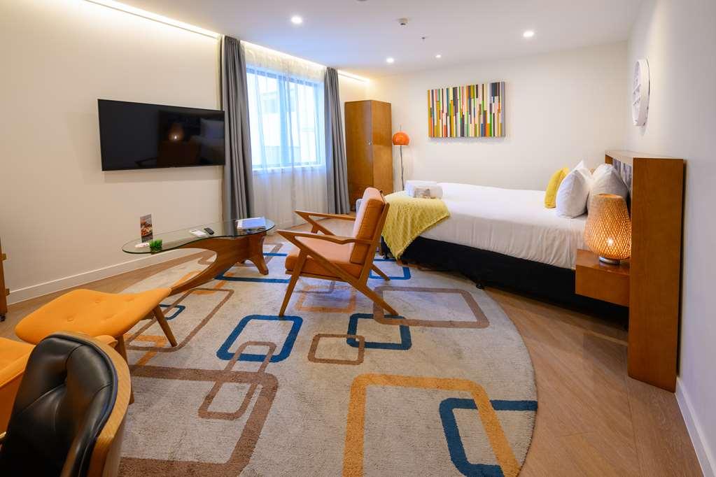 Ohtel Auckland 호텔 객실 사진 A room at the hotel